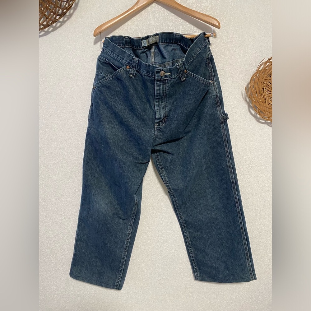 Vintage Lee Dungarees Carpenter Jeans Relaxed Fit Straight Leg